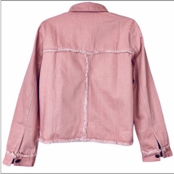 MOD REF frayed denim jacket NEW - Picture 5 of 7